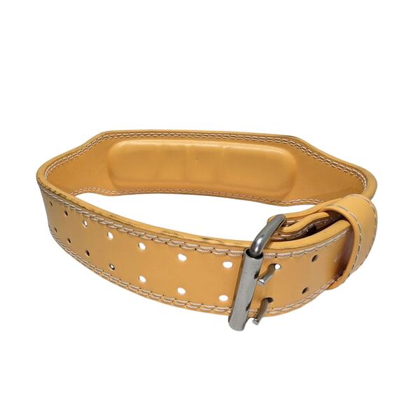 UPPPer Lifting Belt Yellow with double prong - Picture 5 of 11